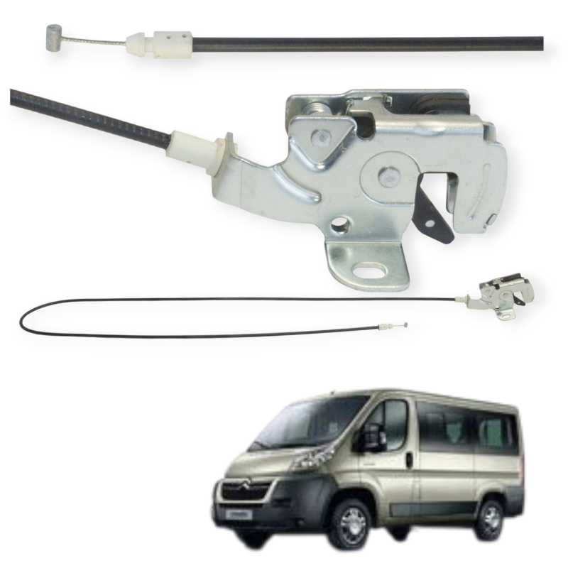 Замок дверей заднійх лівий верхній Citroen Jumper 2 високий кузов, 1362416080