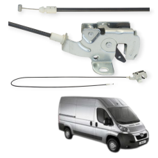 Замок дверей задніх лівий верхній GP Peugeot Boxer 2 високий кузов, 1362416080