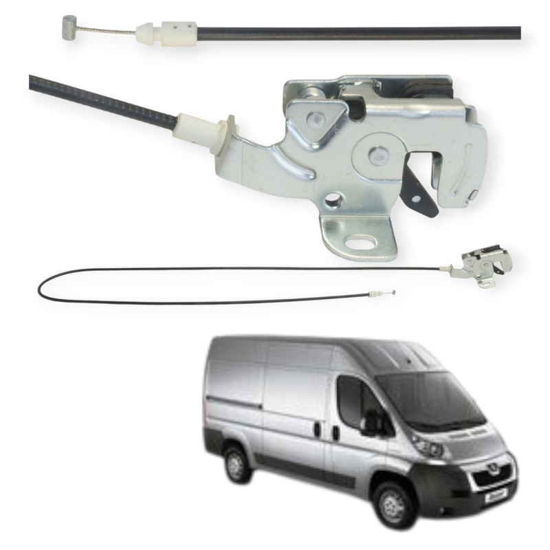 Замок дверей задніх лівий верхній GP Peugeot Boxer 2 високий кузов, 1362416080