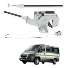 Замок дверей задніх лівий верхній Citroen Jumper 2 середній кузов, 1362415080