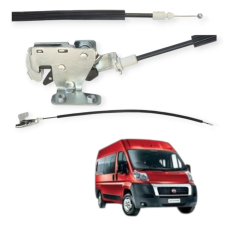 Замок двері задній лівий нижній Fiat Ducato 250/290, 1345734080