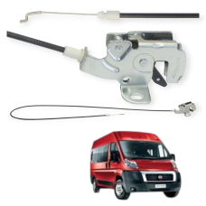 Замок дверей задніх правий верхній  Fiat Ducato 250/290 високий кузов, 1362413080