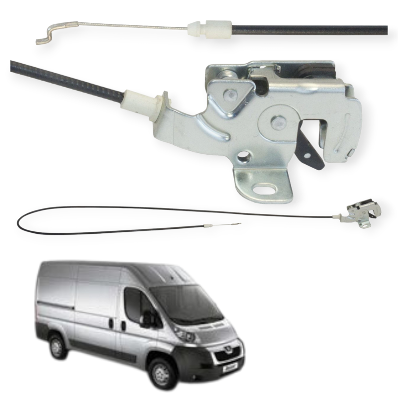 Замок дверей задніх правий верхній Peugeot Boxer 2 високий кузов, 1362413080