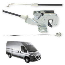 Замок дверей задній правий верхній Peugeot Boxer 2 низький кузов, 1362411080