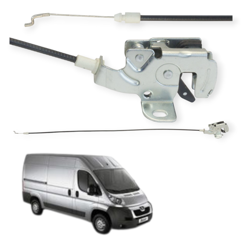 Замок дверей задній правий верхній Peugeot Boxer 2 низький кузов, 1362411080