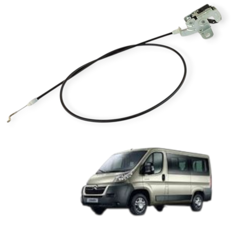 Замок дверей задніх правий верхній Citroen Jumper 2 середній кузов, 1362412080