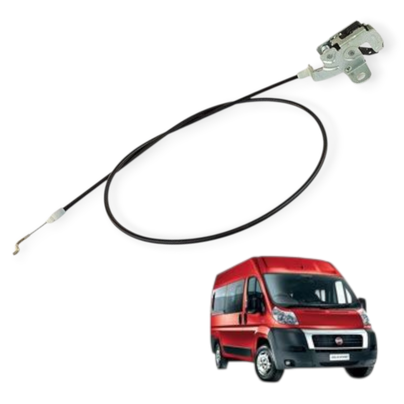 Замок дверей задніх правий верхній Fiat Ducato 250/290 середній кузов, 1362412080