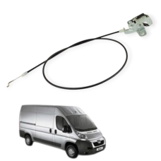 Замок дверей задніх правий верхній Peugeot Boxer 2 середній кузов, 1362412080