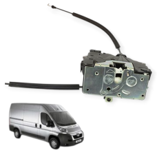 Замок дверей переднійх лівих Peugeot Boxer 2, 1342155080