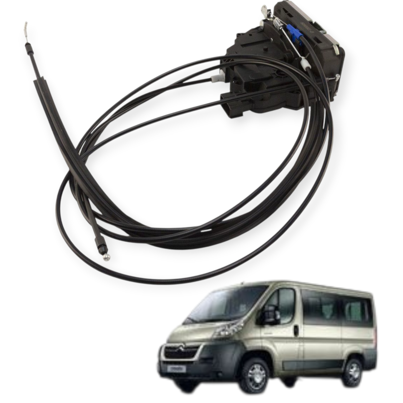 Замок дверей зсувних правий, Citroen Jumper 2 коротка база низька/середня, 1361334080