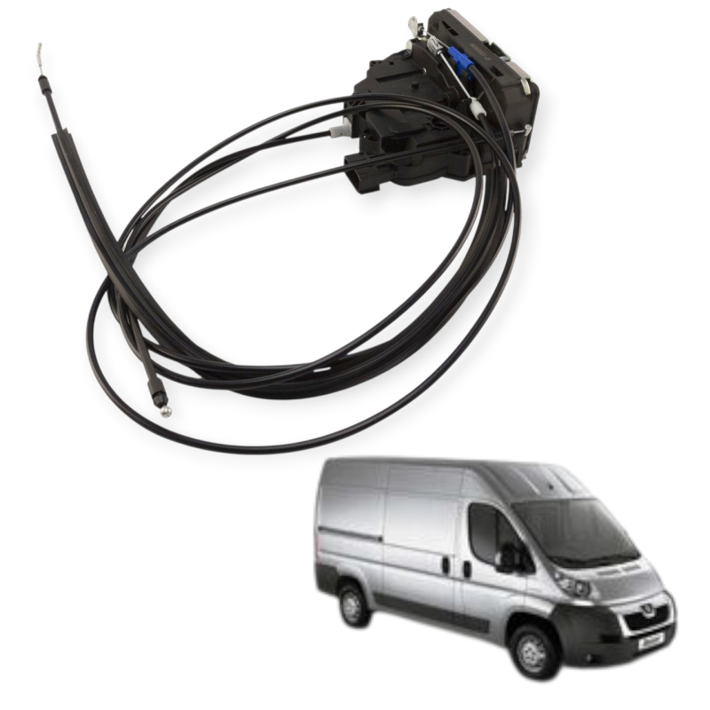 Замок дверей зсувних правий Peugeot Boxer 2 коротка база низька/середня, 1361334080