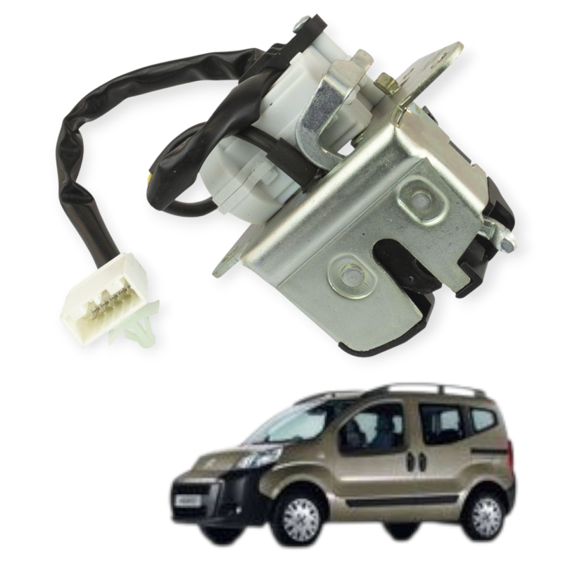 Замок дверей підйомних задній нижній електро Citroen Nemo, 51949047