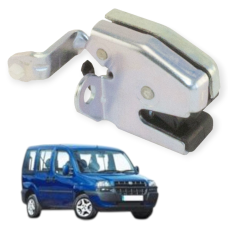 Замок двері задній лівий верхній Fiat Doblo 1, 51757819