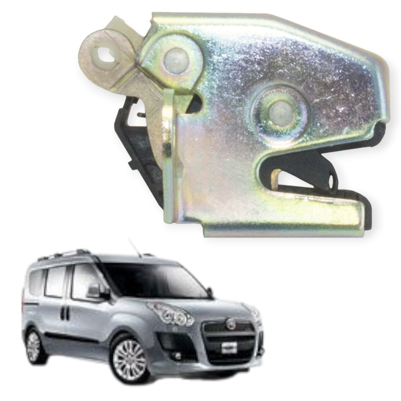 Замок дверей задніх правий верхні Fiat Doblo 1, 51757818