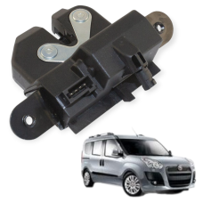 Замок дверей задній нижній підйомні двері Fiat Doblo 2 Panorama, 51873093