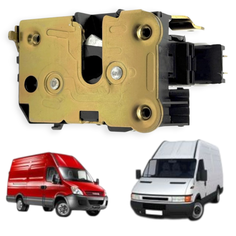 Замок дверей задніх лівих електро 2 pin GP Iveco Daily E3/E4/E5, 5801352916